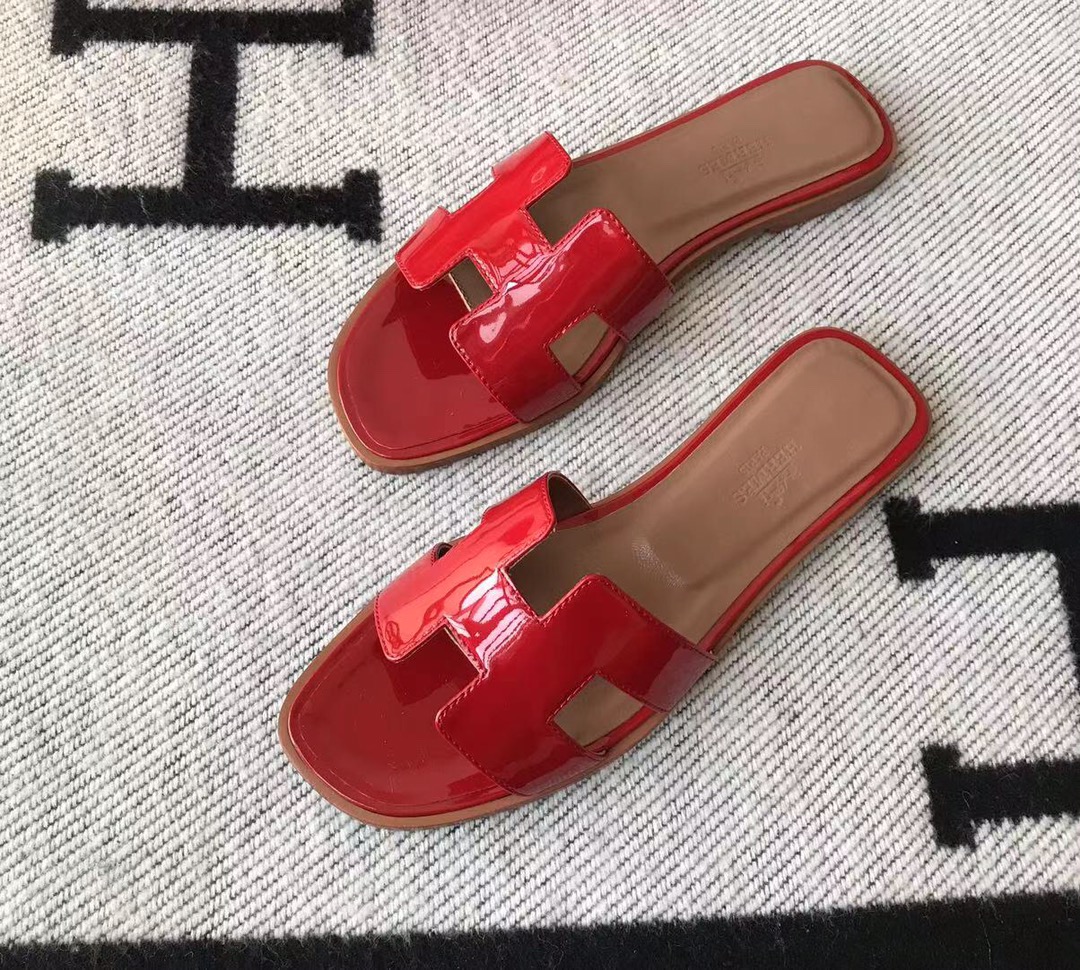 에르메스 올수공 오란 슬리퍼 샌들 페이던트 19